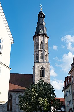 Mühlhausen (Thüringen), Allerheiligengasse, Allerheiligenkirche 20170720 001