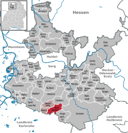 Mühlhausen - Localizazion