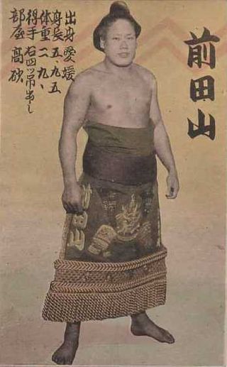 <span class="mw-page-title-main">Maedayama Eigorō</span> Japanese sumo wrestler