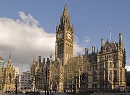 Town Hall, Manchester, England (1868–1877)