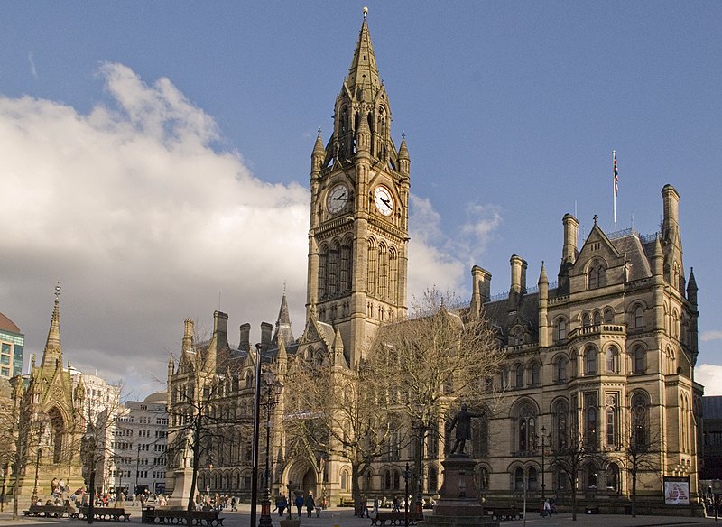 File:Manchester Town Hall from Lloyd St.jpg