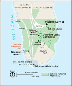 Map of Cabrillo National Monument.png