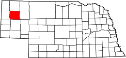 Contea di Box Butte – Mappa
