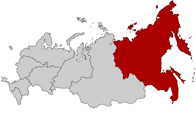 File:Map of Russia - Far Eastern Federal District.svg