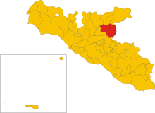 Localisation de Casteltermini