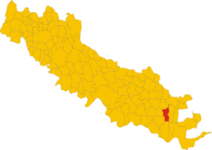 Map of comune of Solarolo Rainerio (province of Cremona, region Lombardy, Italy).svg