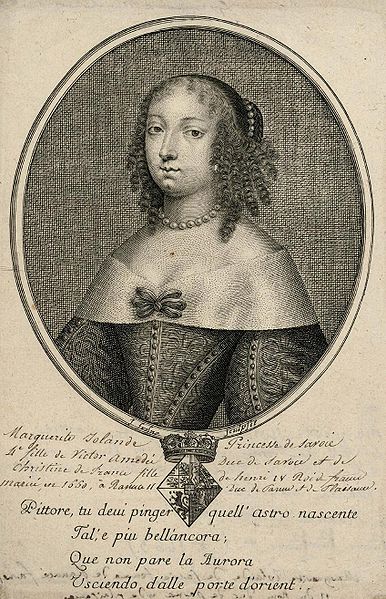 Margaret Yolande, Ranuccio's first wife