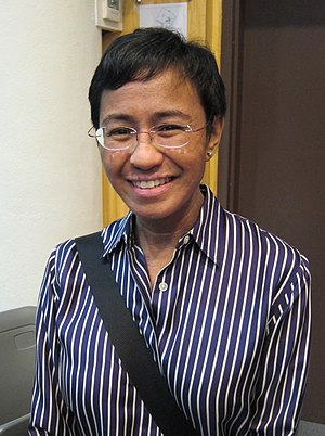 Maria Ressa: Filipinli gazeteci