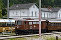 * Nomination NÖVOG E10 Ötscherbär of Mariazell Railway in Mariazell station, Styria --Uoaei1 03:11, 28 July 2016 (UTC) * Promotion In the early 1960s my family spent a holiday at the Erlaufsee. I have been in love with those trains and still am. Thank you for these contributions. Very good quality. --Johann Jaritz 03:51, 28 July 2016 (UTC)