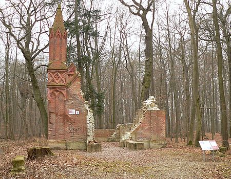 Mausoleum Wilkenburg Eingang