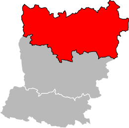 Arrondissement di Mayenne – Localizzazione