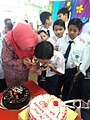 Sambutan Hari Lahir murid-murid yang lahir pada bulan Ogos