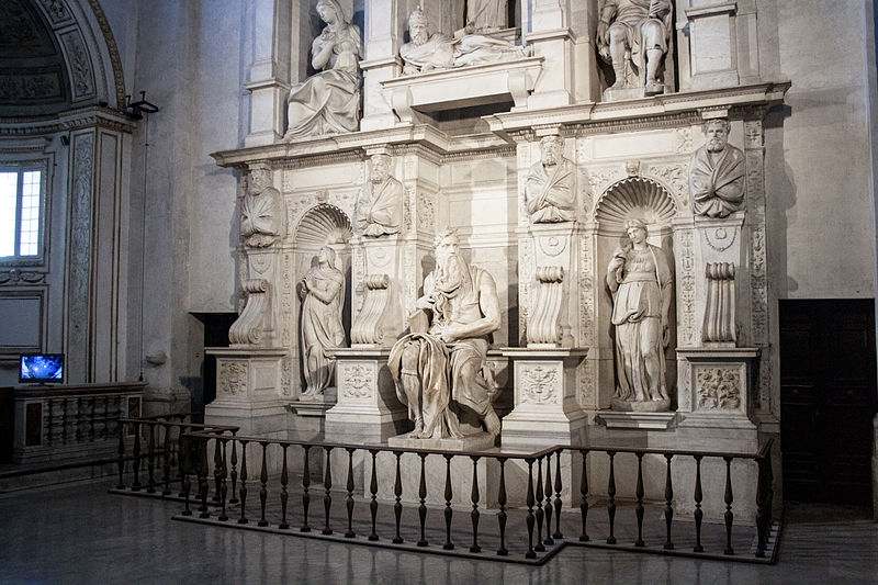 File:Michelangelo - Moses - San Pietro in Vincoli-10.jpg