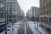 W. Wisconsin Avenue from Milwaukee Skywalk