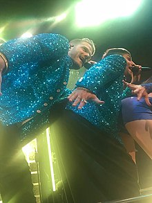 Superfruit performing in New York City, 2018 Mitch Scott Superfruit NYC2.jpg