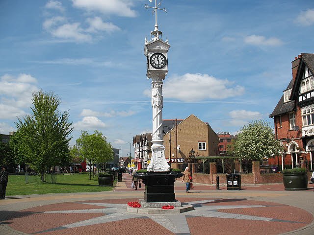 Mitcham Clocktower. Built in 1898 and renovated in 2016