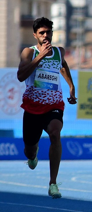 <span class="mw-page-title-main">Mohammad Hossein Abareghi</span> Iranian sprinter (born 1995)