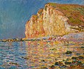 Monet : Marée basse aux Petites-Dalles (W905), collection Hasso Plattner.