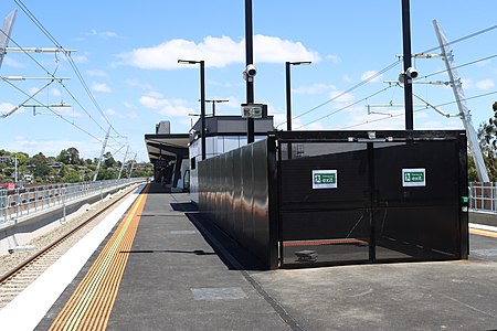 Mooroolbark Westbound View