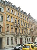 Apartment building in closed development