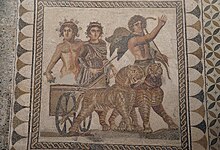 Триумф Вакха, римська мозаїка з міста Астігі
