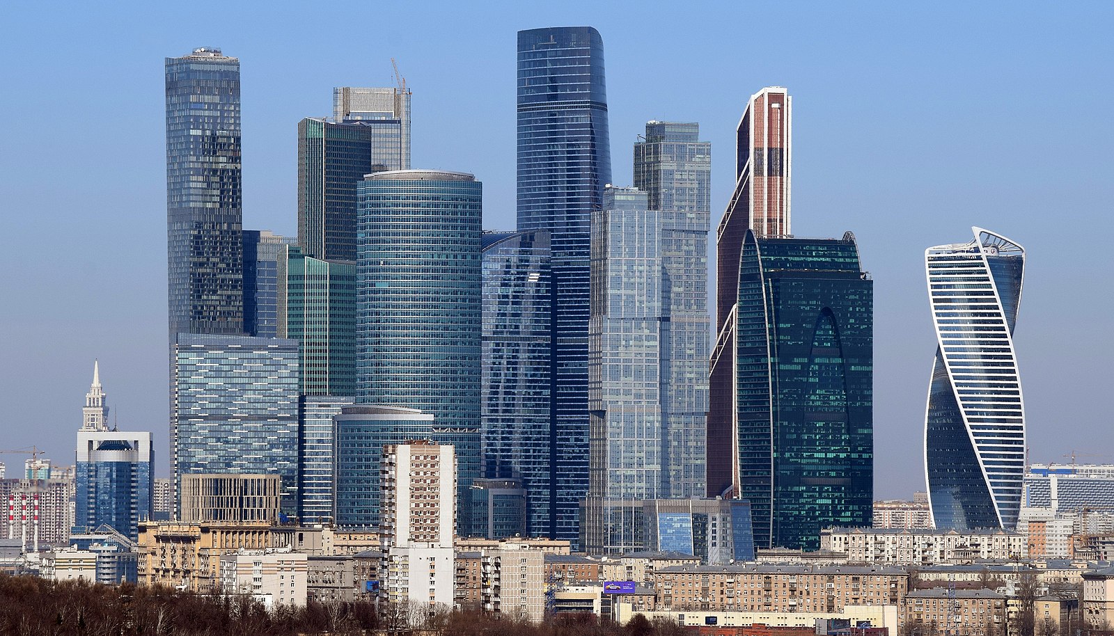 Москва сити фото зданий