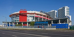 Die Megasport-Arena im Jahr 2018