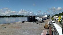 Dock multimodale sul fiume Magdalena a Puerto Berrio - Antioquia