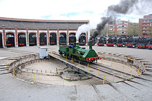 Catalan Railway Museum Museu del Ferrocarril - rotonda.jpg
