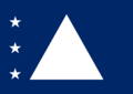 Rank flag of a NOAA Commissioned Officer Corps vice admiral
