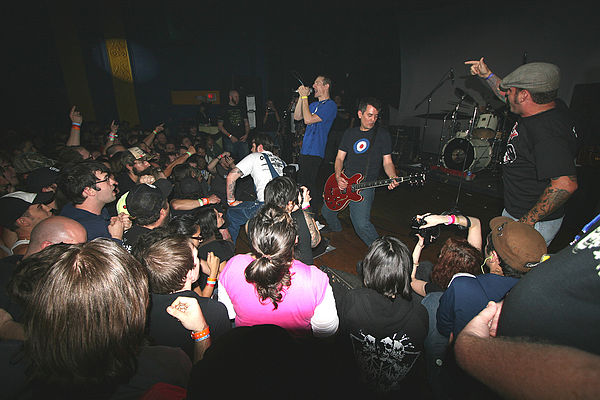 Naked Raygun performing in Gainesville, Florida, 2007