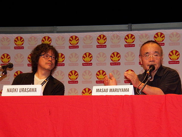 Urasawa and Masao Maruyama at Japan Expo 2012
