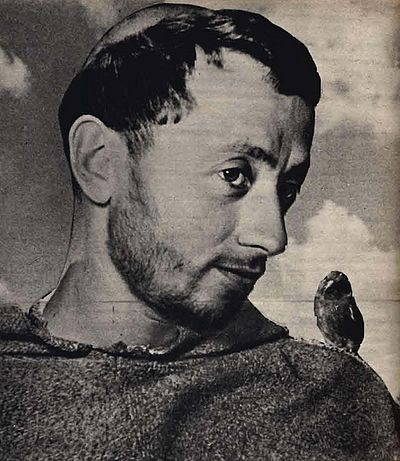 Nazario Gerardi as Francis in The Flowers of St. Francis, 1950