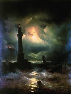 Neapolitan Lighthouse, 1842. - Ivan Aivazovsky.jpg