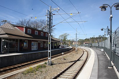 Vägbeskrivningar till Neglinge station med kollektivtrafik