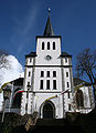 Niederbrechen: Portal der Pfarrkirche St. Maximin