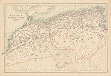 The Maghreb in the second half of the 19th century North Africa (XIX century).jpg