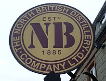 North British Distillery Company sign North British Distillery Company Ltd. sign.JPG