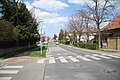 North view 3 of Nedokončená street in Štěrboholy, Prague.jpg