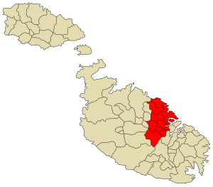 Districts Of Malta