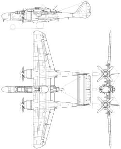 Northrop P-61B Black Widow.svg