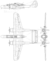 Northrop P-61B Black Widow.svg