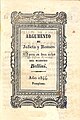 Libreto de la ópera "Julieta y Romeo" (1844)