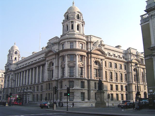 View of the former War Office building from Whitehall.