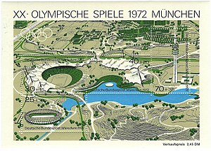 München Olympiapark: Lage und Gliederung, Geschichte, Verkehrsanbindung