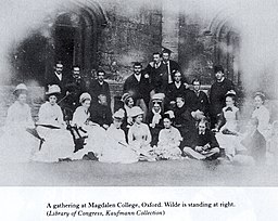 Oscar Wilde Magdalen College Oxford