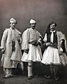 Albanian costumes with the fustanella from Yanina (1873).[13]