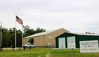 Camp Gordon Johnston Museum Outside of Camp Gordon Johnston Museum.jpg