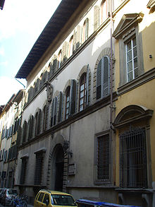 The palazzo on Via Serragli Palazzo rosselli del turco, esterno.JPG