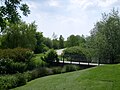 Vue du parc de l'hôtel de ville